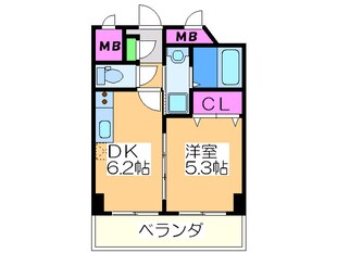 シ－ガルマンションの物件間取画像